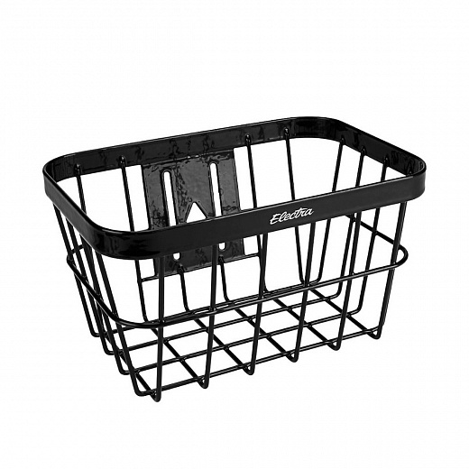 Корзина для велосипеда Electra Small Wired Headset Mount Basket Black