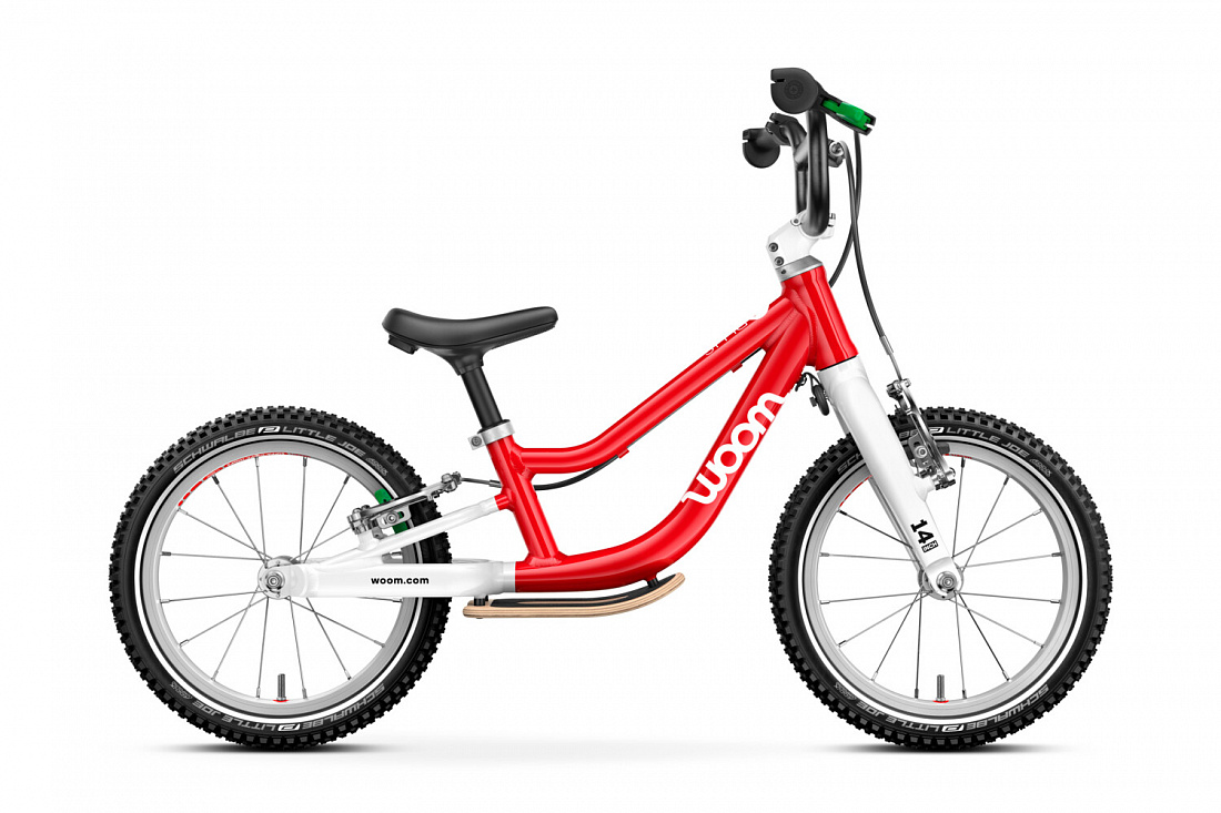 Беговел Woom go 1 PLUS red 14"
