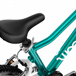 Детский велосипед Woom go 3 metallic turquoise/petrol 16