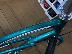 Велосипед Electra Cruiser Lux 3i Step Thru Green Metallic (Garage Vintage)