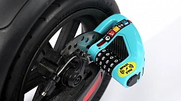 Велосипедный замок Ulac Air Alarm Combo Disc Lock Sky